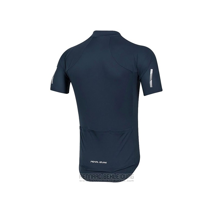 2021 Fahrradbekleidung Pearl Izumi Tief Blau Trikot Kurzarm und Tragerhose